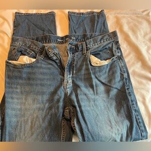 Old Navy Women's Straight Leg Jeans - Blue